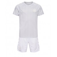 Danmark Fotballklær Bortedraktsett Barn VM 2022 Kortermet (+ korte bukser)